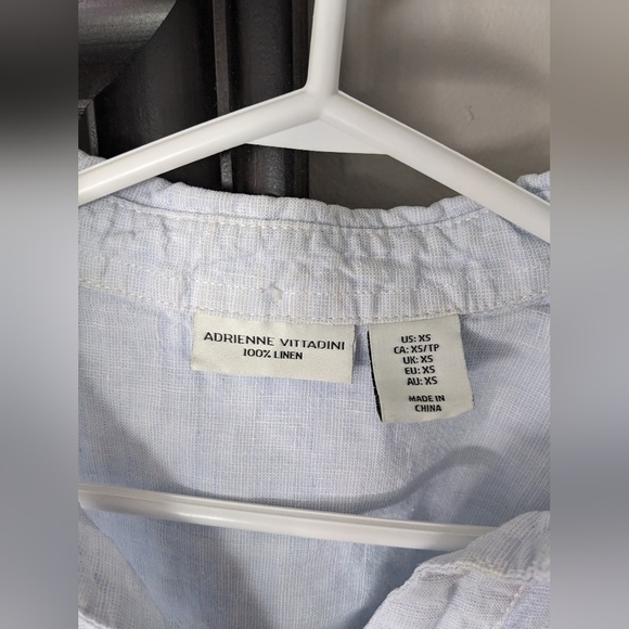 Adrienne Vittadini Linen Tunic Dress - Picture 6 of 7